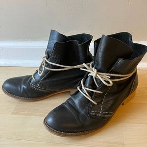 Sommerkind Leather Ankle Boots Size 39